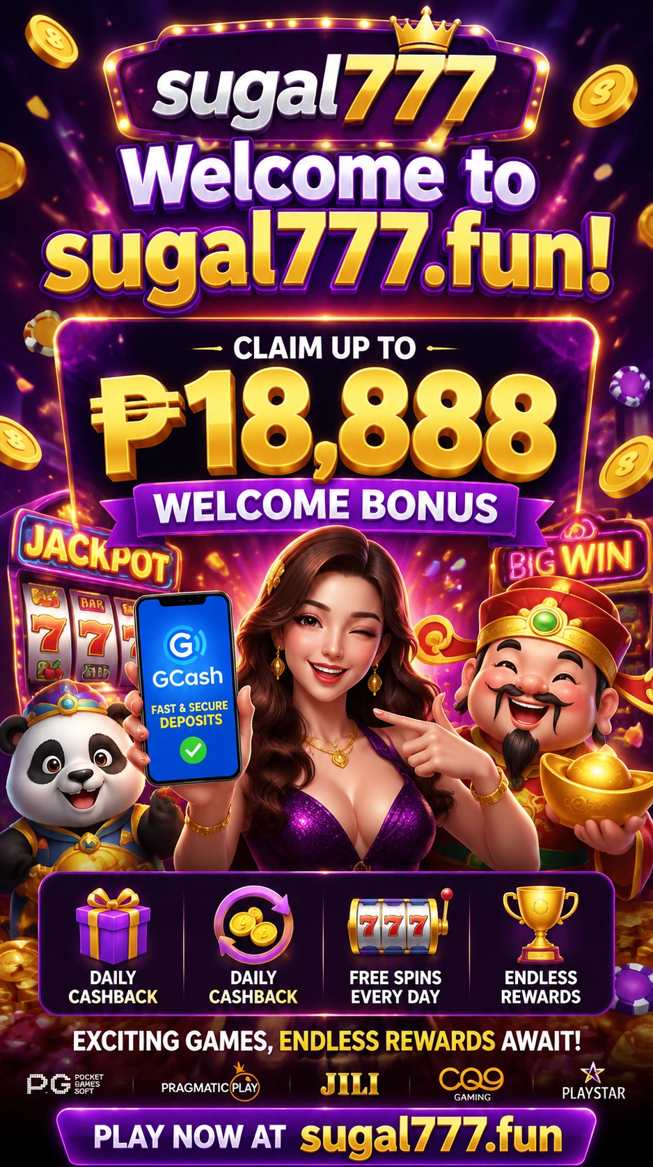 sugal777 homepage hero visual