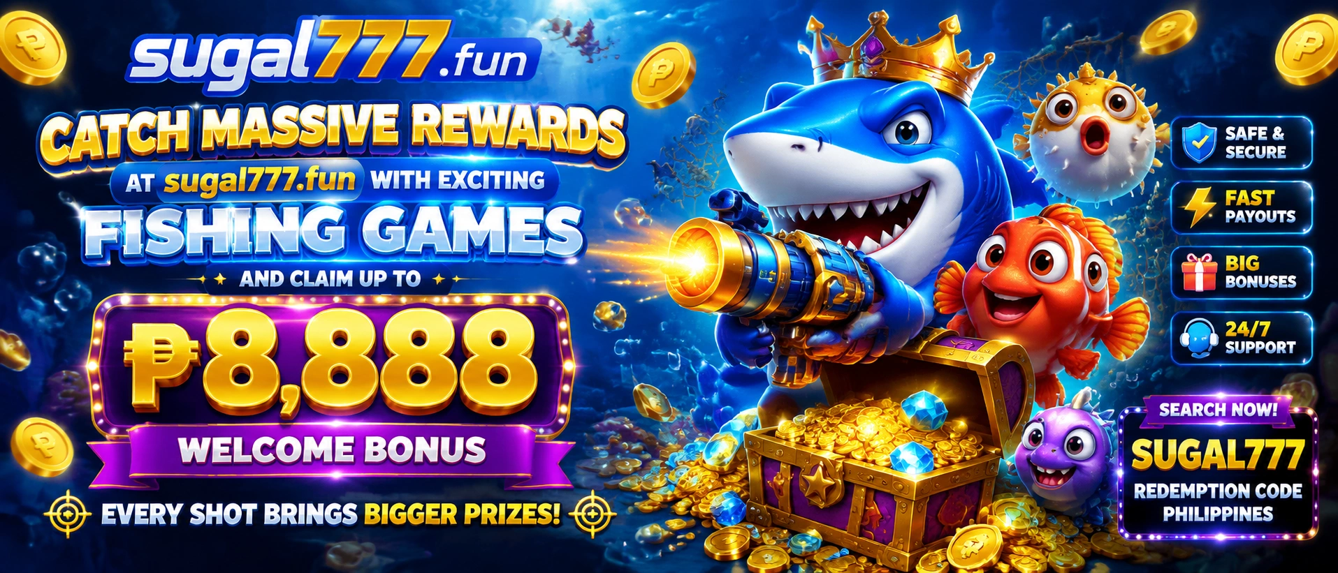 Fishing Games lobby preview