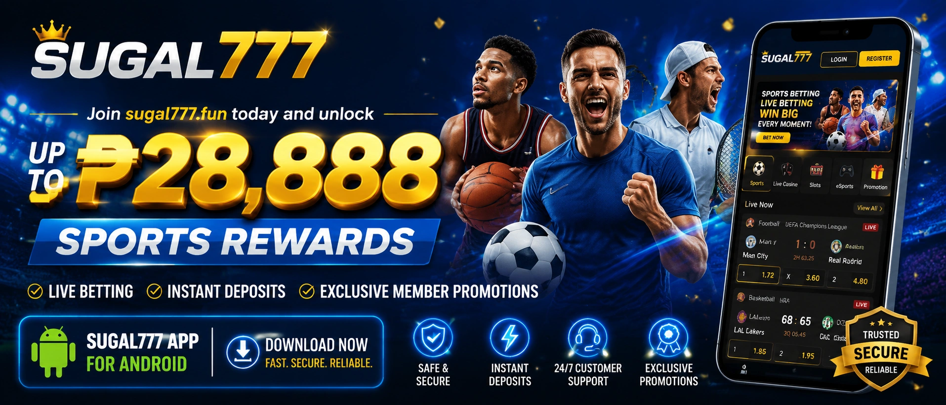 Sports betting hero image